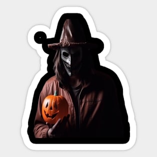 Pumpkin Halloween Sticker